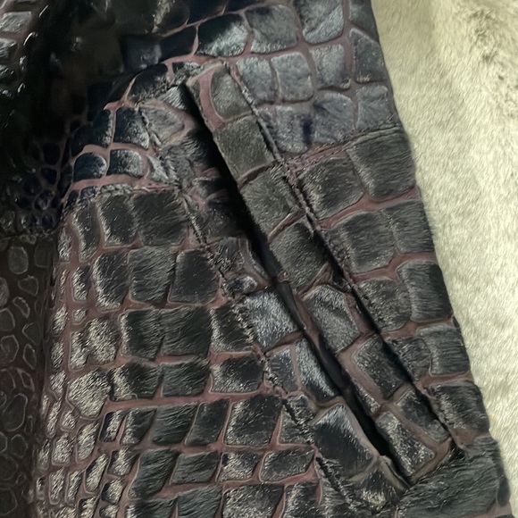 Salvatore Ferragamo Runway fall winter2008 Italian size 38 size 4 Lasers fur . - Picture 14 of 16